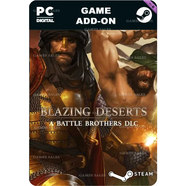 ✅💙BATTLE BROTHERS - BLAZING DESERTS💙STEAM GIFT🤖АВТО