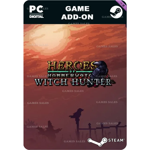 ✅💙HEROES OF HAMMERWATCH: WITCH HUNTER💙STEAM GIFT🤖