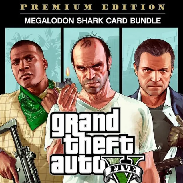 Grand Theft Auto V: Prem &amp; Megalodon (Rockstar/Ключ)