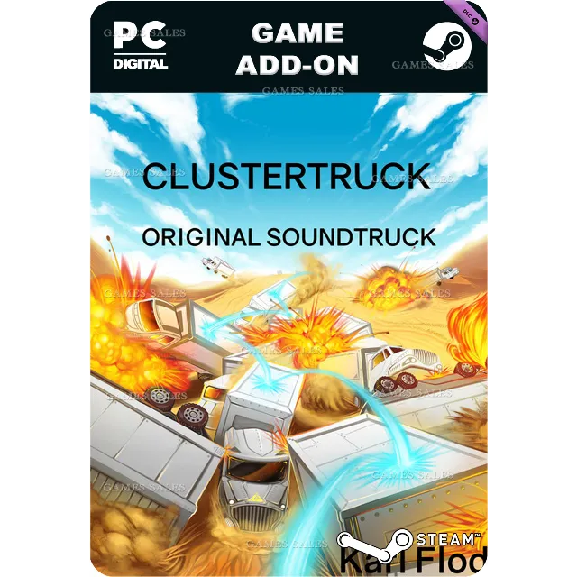 ✅💙CLUSTERTRUCK OST💙STEAM GIFT🤖АВТОДОСТАВКА🤖