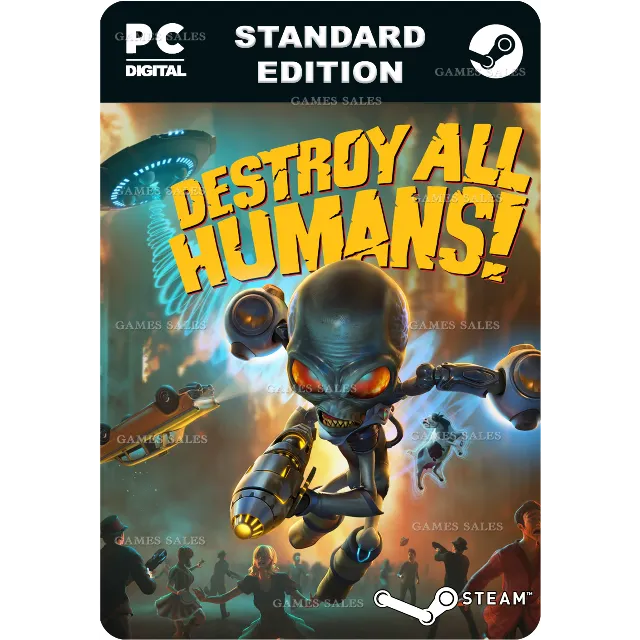 ✅💙DESTROY ALL HUMANS!💙STEAM GIFT🤖АВТОДОСТАВКА🤖