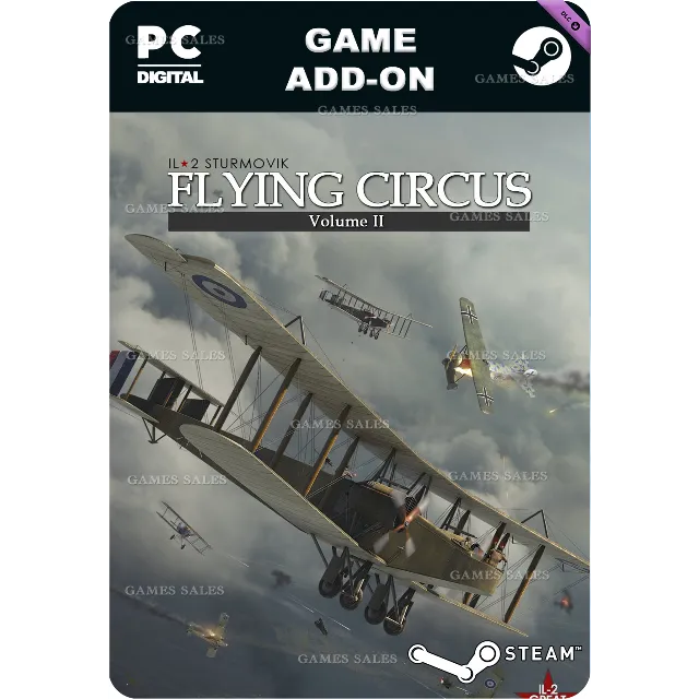 ✅💙IL-2 STURMOVIK: FLYING CIRCUS - VOLUME II💙STEAM