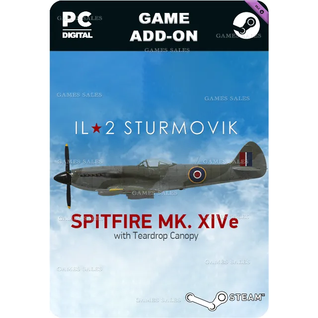 ✅💙ИЛ-2 ШТУРМОВИК: СПИТФАЙР MK.XIVE💙STEAM GIFT🤖АВТО