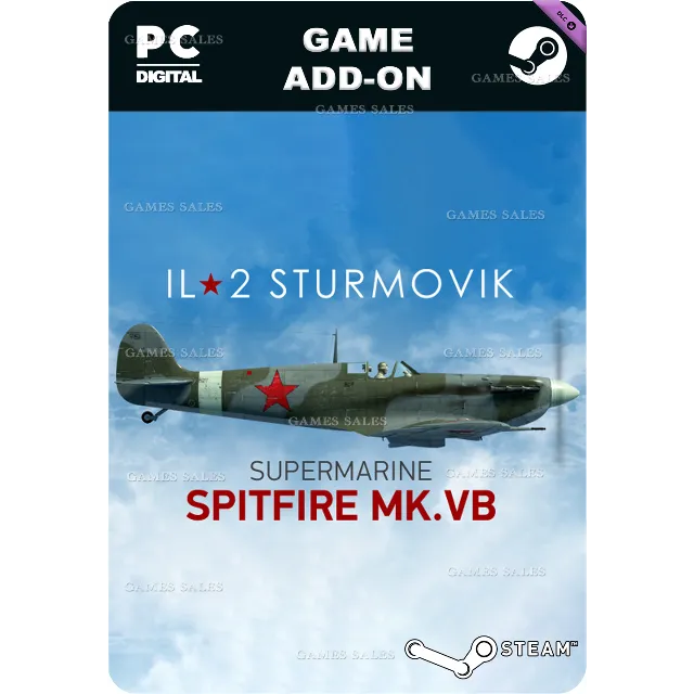 ✅💙ИЛ-2 ШТУРМОВИК: СПИТФАЙР MK.VB💙STEAM GIFT🤖АВТО