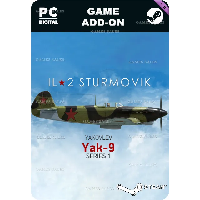 ✅💙ИЛ-2 ШТУРМОВИК: ЯК-9 1-Й СЕРИИ💙STEAM GIFT🤖АВТО