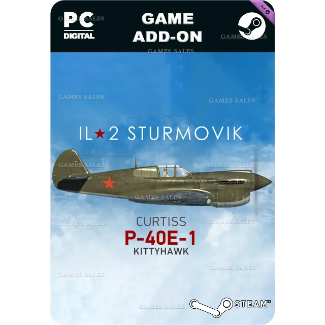 ✅💙ИЛ-2 ШТУРМОВИК: P-40E-1💙STEAM GIFT🤖АВТОДОСТАВКА🤖