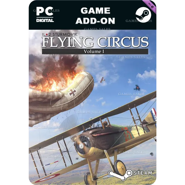 ✅💙ИЛ-2 ШТУРМОВИК: FLYING CIRCUS - VOLUME I💙STEAM GIFT