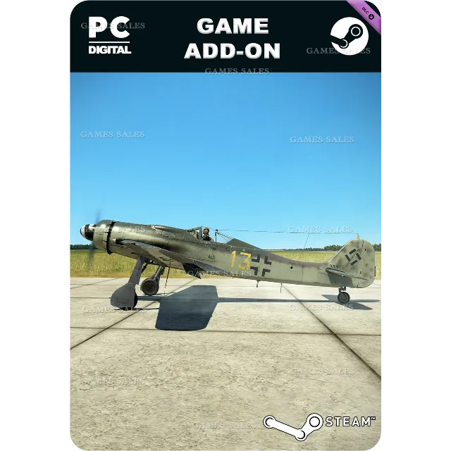 ✅💙ИЛ-2 ШТУРМОВИК: ФОККЕ-ВУЛЬФ FW 190 D-9💙STEAM GIFT🤖