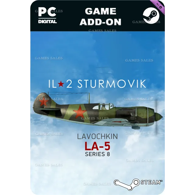 ✅💙ИЛ-2 ШТУРМОВИК: ЛА-5 8-Й СЕРИИ💙STEAM GIFT🤖АВТО