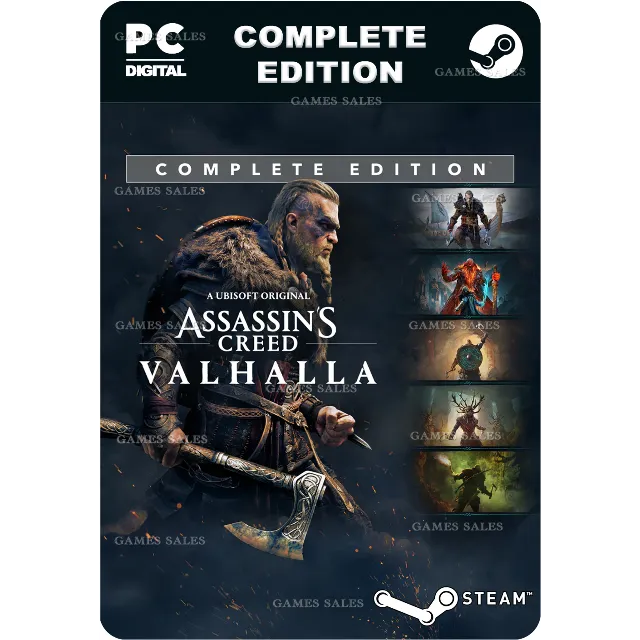 ✅💙ASSASSIN'S CREED VALHALLA - COMPLETE EDITION💙STEAM