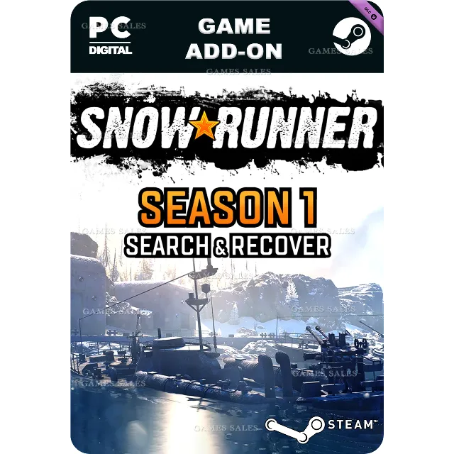 ✅💙SNOWRUNNER - SEASON 1: SEARCH &amp; RECOVER💙STEAM GIFT