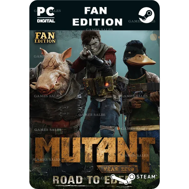 ✅💙MUTANT YEAR ZERO: ROAD TO EDEN - FAN EDITION💙STEAM
