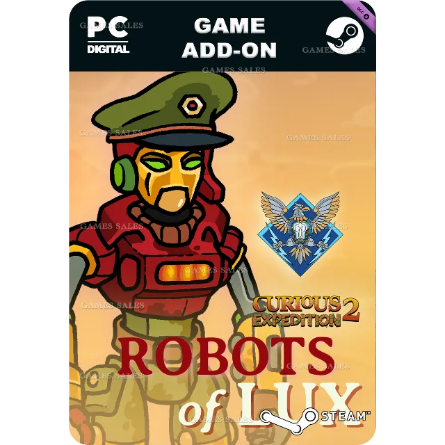 ✅💙CURIOUS EXPEDITION 2 - ROBOTS OF LUX💙STEAM GIFT🤖