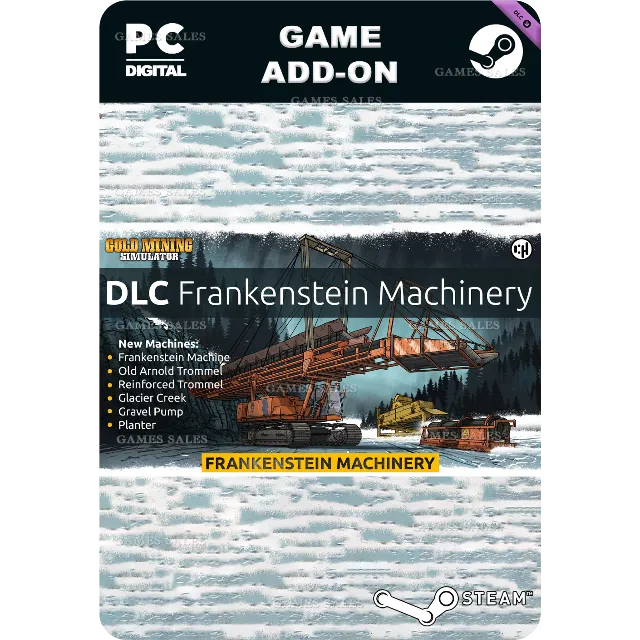 ✅💙GOLD MINING SIMULATOR  - FRANKENSTEIN MACHINERY💙