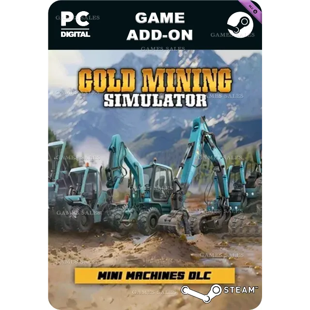 ✅💙GOLD MINING SIMULATOR - MINI MINING MACHINES💙STEAM