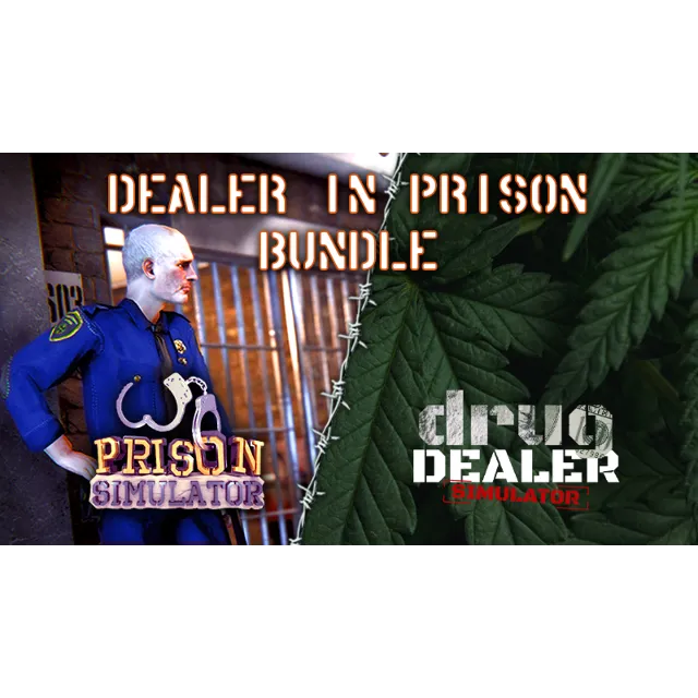 ⭐️ Drug Dealer Simulator + Prison Simulator [Steam]