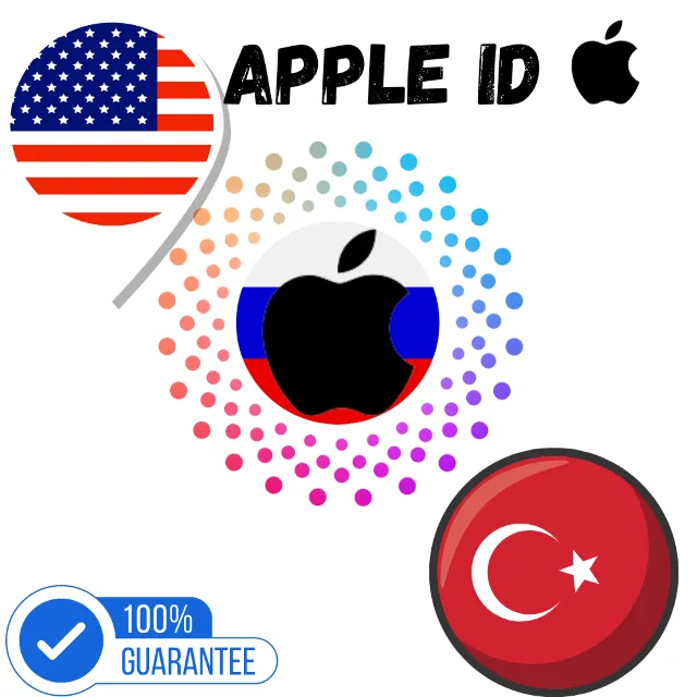 Apple ID 🍏 США 🇺🇸 / Турция 🇹🇷 🔴 Личный аккаунт