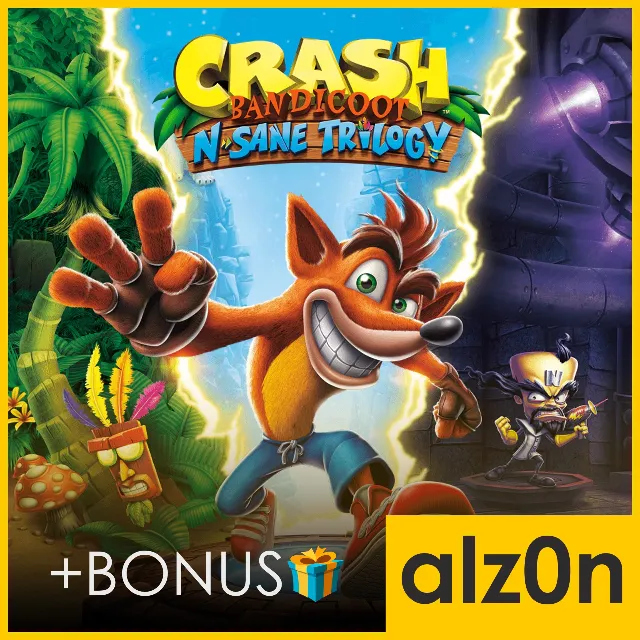 🟥Crash Bandicoot N. Sane Trilogy + 450 игр🧿ПК
