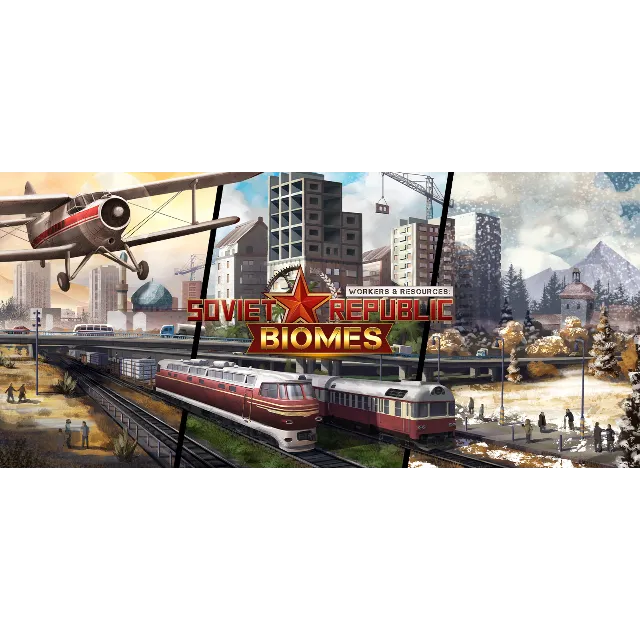 W&amp;R: Soviet Republic - Biomes | STEAM КЛЮЧ🔑(✅РФ+CНГ✅)