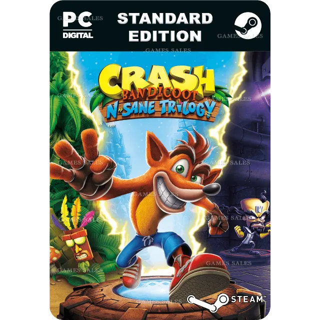 ✅💙CRASH BANDICOOT N. SANE TRILOGY💙STEAM GIFT🤖АВТО