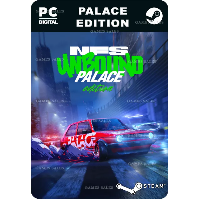 ✅💙NEED FOR SPEED UNBOUND PALACE EDITION💙STEAM GIFT