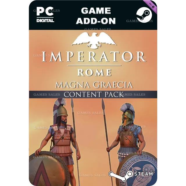 ✅💙IMPERATOR: ROME - MAGNA GRAECIA CONTENT PACK💙STEAM