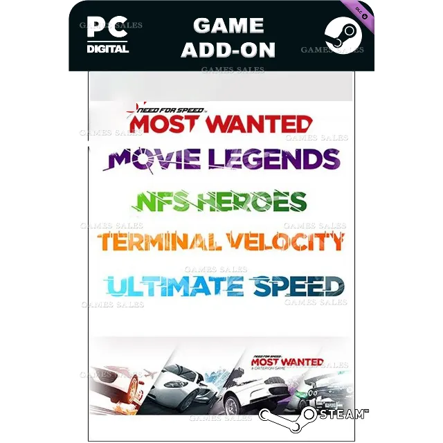 ✅💙NEED FOR SPEED MOST WANTED – ПОЛНЫЙ КОМПЛЕКТ НАБОРОВ