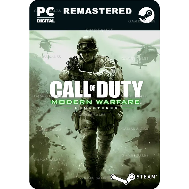 ✅💙CALL OF DUTY®: MODERN WARFARE® REMASTERED (2017)💙