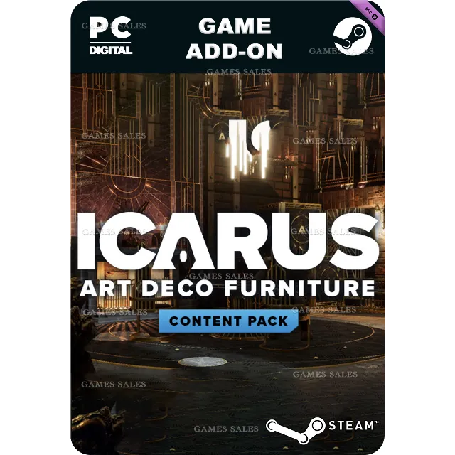✅💙ICARUS: ART DECO FURNITURE PACK💙STEAM GIFT🤖АВТО