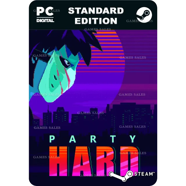✅💙PARTY HARD💙STEAM GIFT🤖АВТОДОСТАВКА🤖