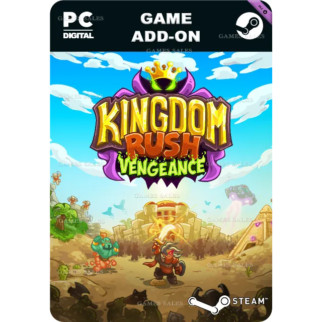 ✅💙KINGDOM RUSH VENGEANCE - HAMMERHOLD CAMPAIGN💙STEAM