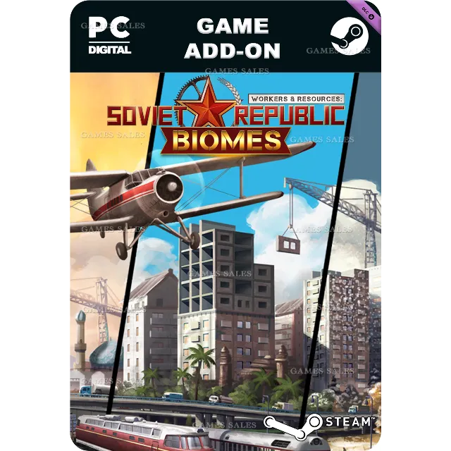 ✅💙WORKERS &amp; RESOURCES: SOVIET REPUBLIC - BIOMES💙STEAM