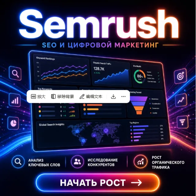Пакет Semrush Guru+trends на один месяц