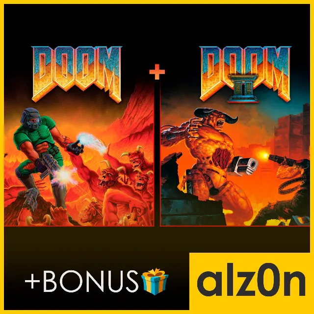 🟥Doom + Doom II + 450 игр🧿ПК