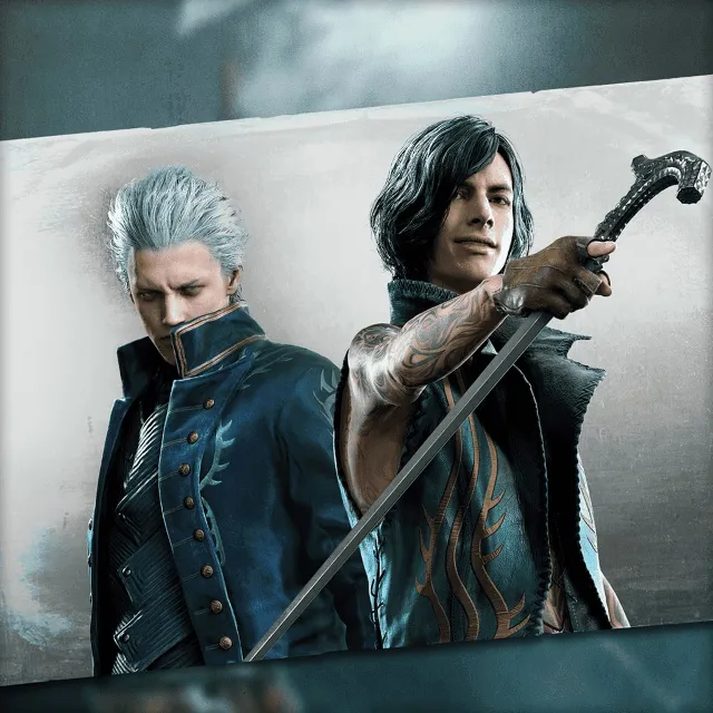 Devil May Cry 5 - V &amp; Вергилий Alt Colors PS4 ПСН