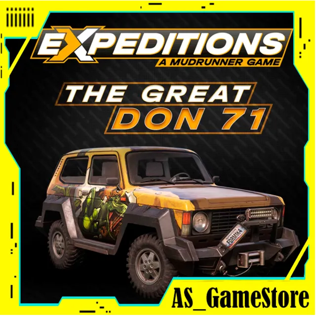 ⚫️Expeditions: A MudRunner Game - The Great Don 71 Paint-job | ПК Epic Games EGS