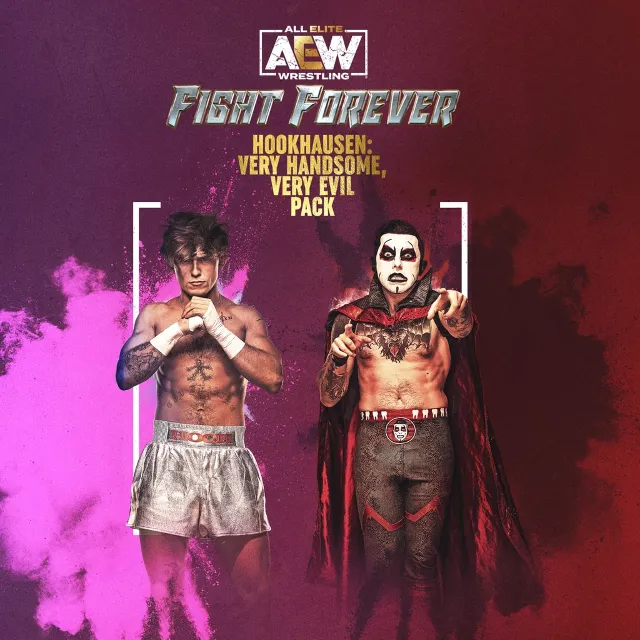 ✅AEW Fight Forever Hookhausen Very Handsome Very Evil P