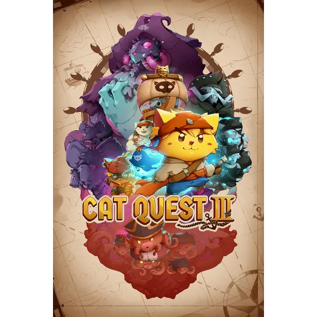 Cat Quest III (Аренда Steam 7 дней) Онлайн, GFN