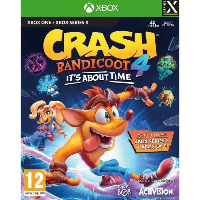 ⭐️ Crash Bandicoot 4 It's About Time Xbox One Series XS