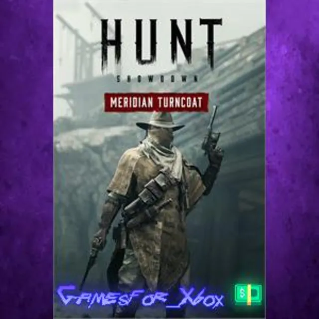 ☀️Hunt Showdown 1896 - Meridian Turncoat XBOX DLC