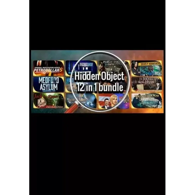Hidden Object - 12 in 1 bundle КЛЮЧ🔑 STEAM ВСЕ СТРАНЫ