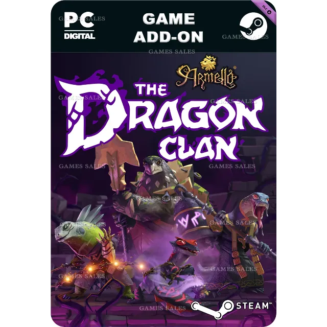 ✅💙ARMELLO - THE DRAGON CLAN💙STEAM GIFT🤖АВТОДОСТАВКА