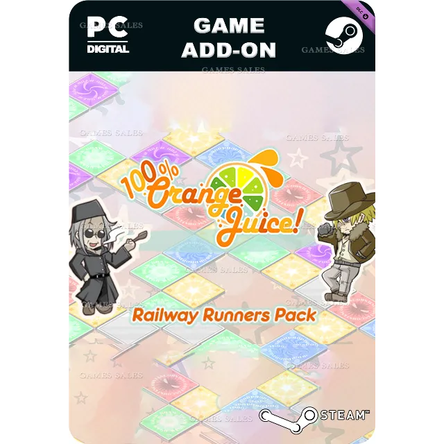 ✅💙100% ORANGE JUICE - RAILWAY RUNNERS PACK💙STEAM GIFT