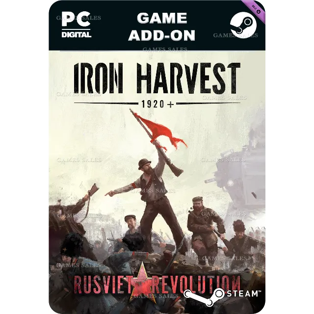 ✅💙IRON HARVEST: RUSVIET REVOLUTION💙STEAM GIFT🤖АВТО