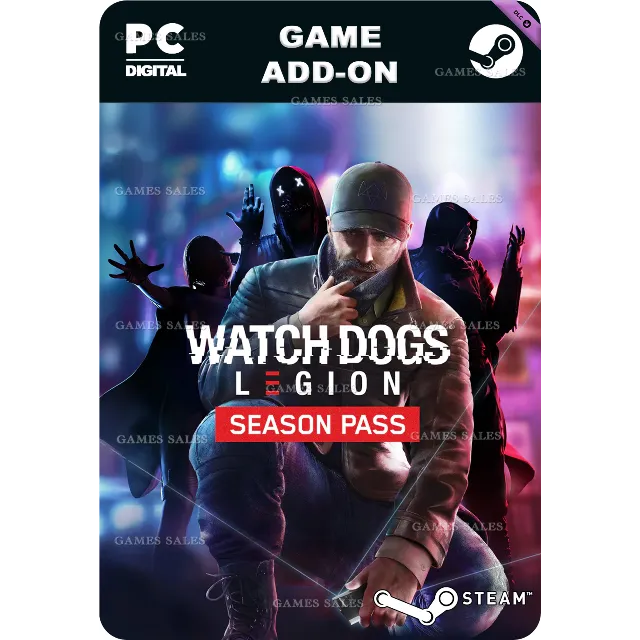 ✅💙WATCH_DOGS - SEASON PASS💙STEAM GIFT🤖АВТОДОСТАВКА🤖