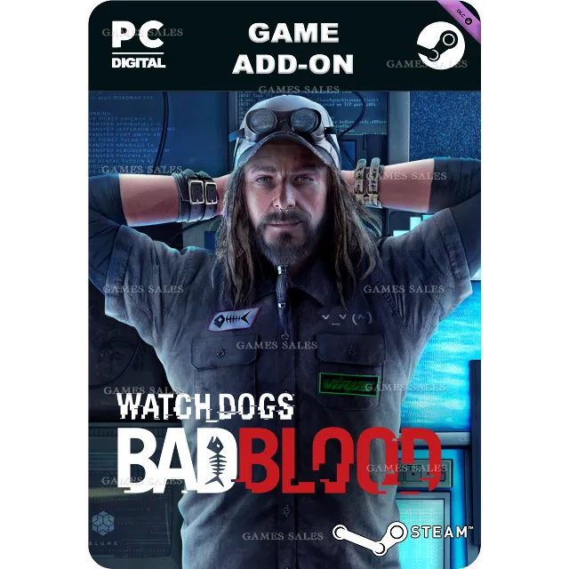 ✅💙WATCH_DOGS - BAD BLOOD💙STEAM GIFT🤖АВТОДОСТАВКА🤖