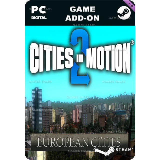 ✅💙CITIES IN MOTION 2: EUROPEAN CITIES💙STEAM GIFT🤖