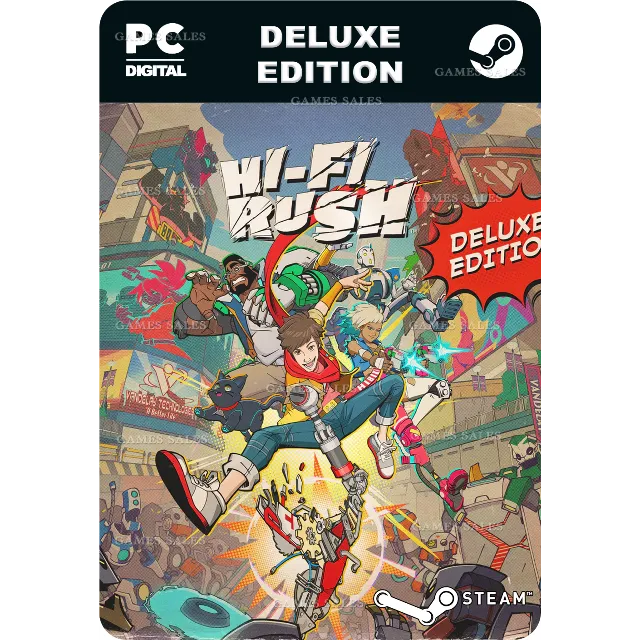 ✅💙HI-FI RUSH DELUXE EDITION💙STEAM GIFT🤖АВТОДОСТАВКА