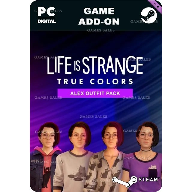 ✅💙LIFE IS STRANGE: TRUE COLORS - ALEX OUTFIT PACK💙