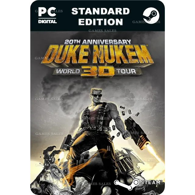 ✅💙DUKE NUKEM 3D: 20TH ANNIVERSARY WORLD TOUR💙STEAM